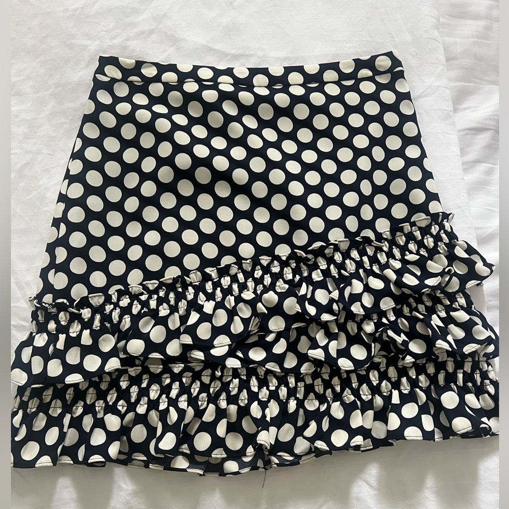 J Crew Polka Dot Skirt